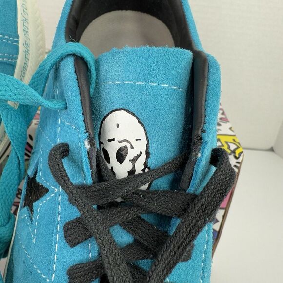 Converse One Star Pro Low x Sean Pablo Paradise Men's Size 8 Teal‎ 173215C NEW - Picture 7 of 13